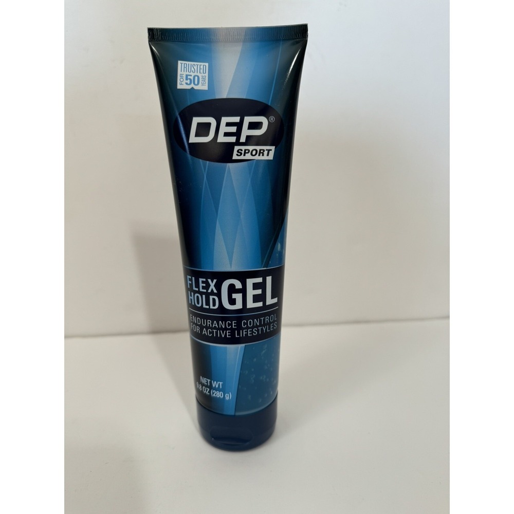 Dep Sport Flex Hold Hair Gel Endurance Control For Active Lifestyles 9.8 oz‎ NEW
